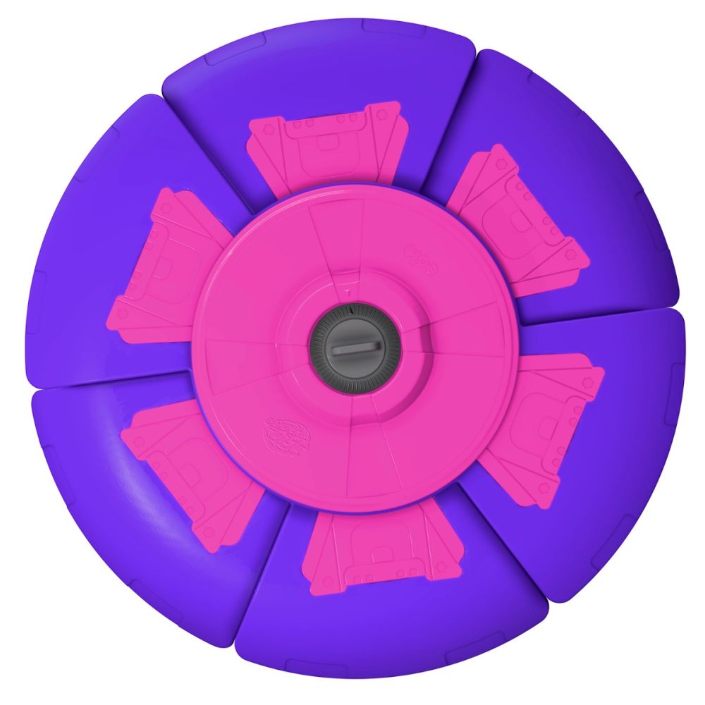 Летящ диск с таймер Slider Disc, Лилав
