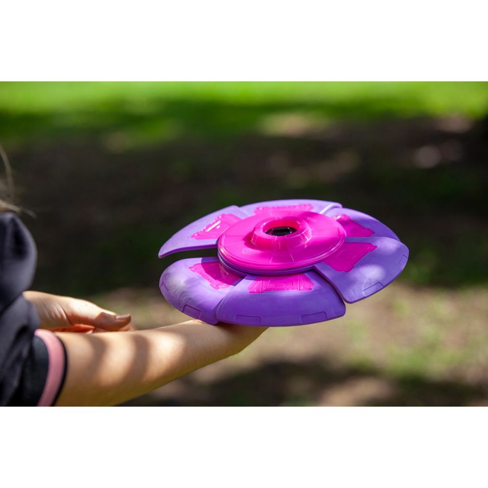 Летящ диск с таймер Slider Disc, Лилав