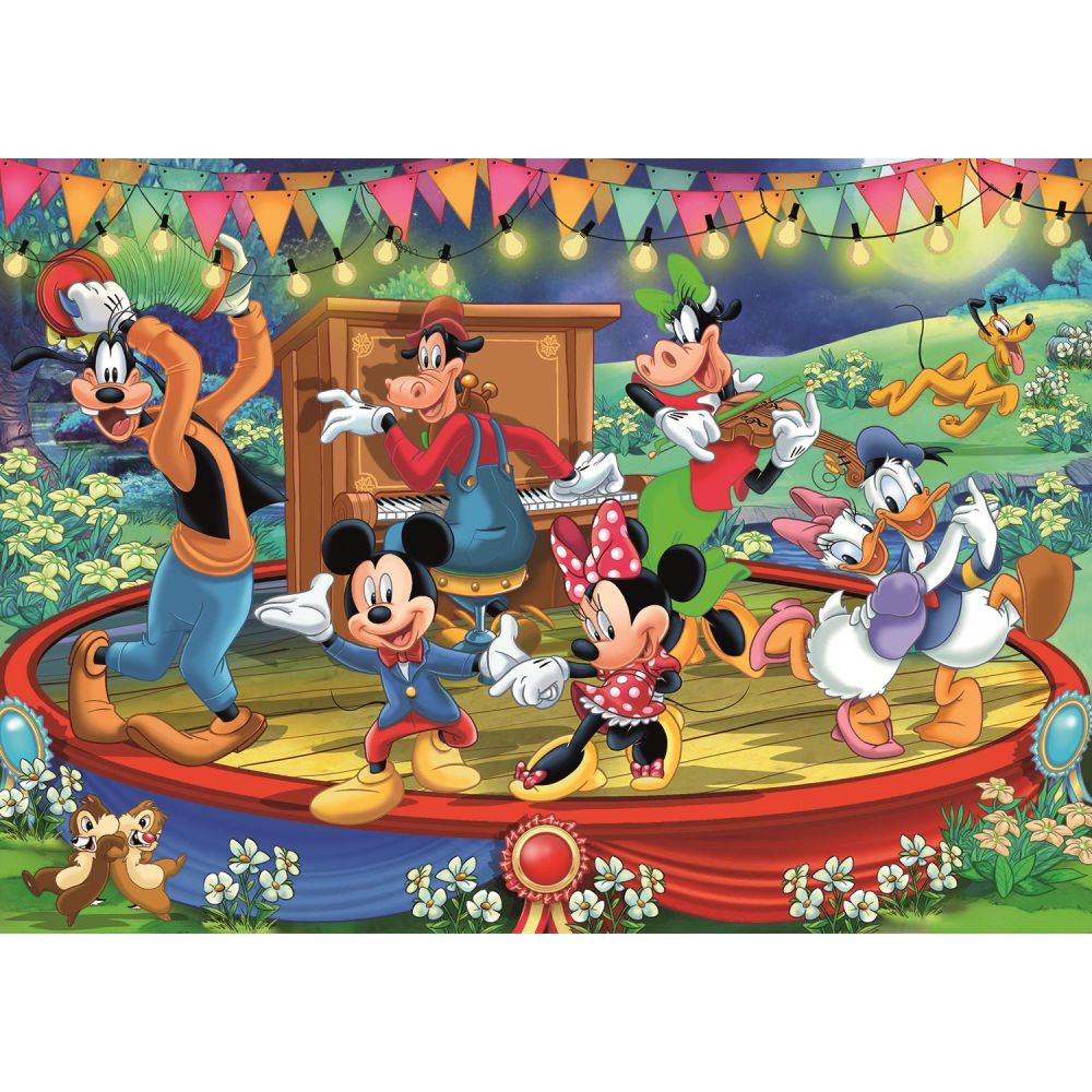 Пъзел Clementoni Disney Мики Маус и неговите приятели, 2 x 60 части