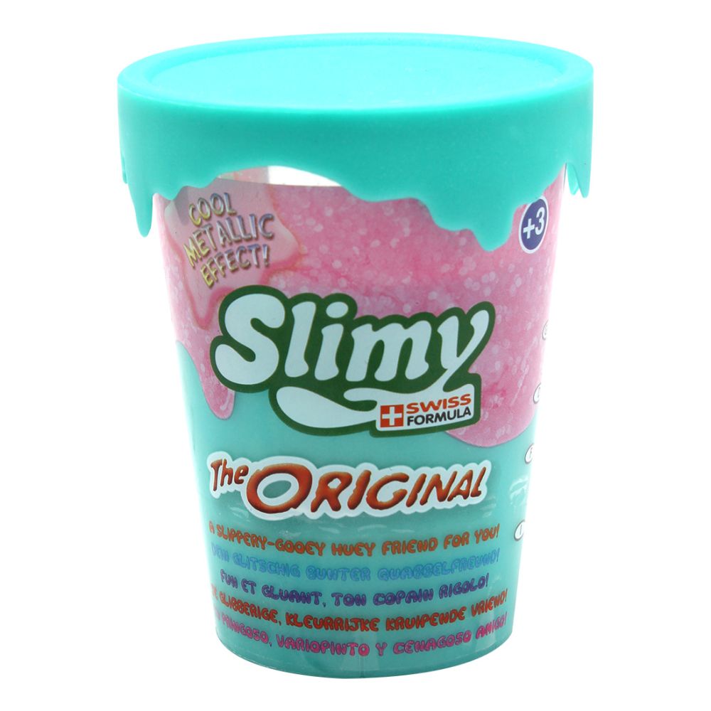 Слайм метални цветове, Slimy, Original, 80 гр
