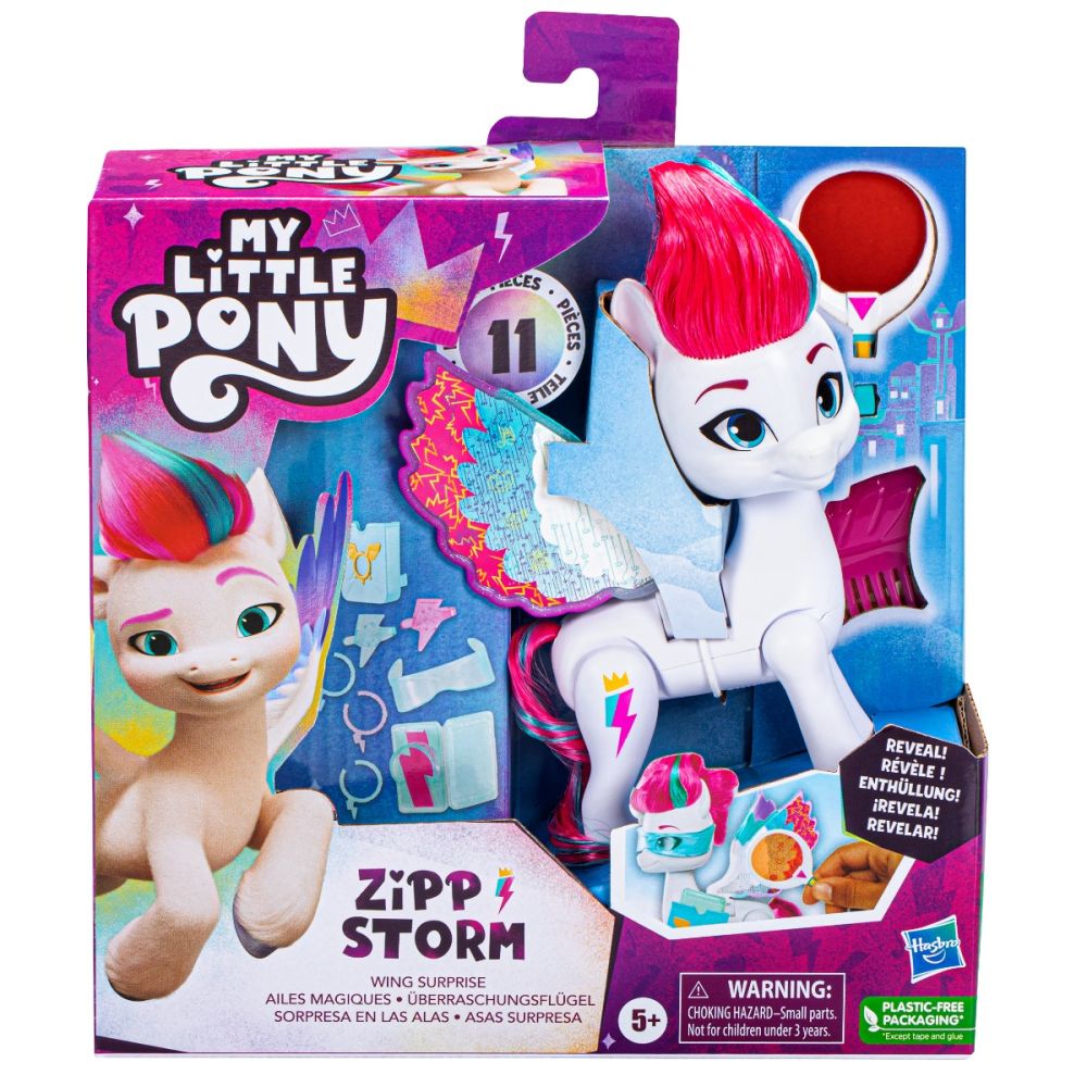 Фигурка My Little Pony с аксесоари за коса, Zipp Storm, F6446