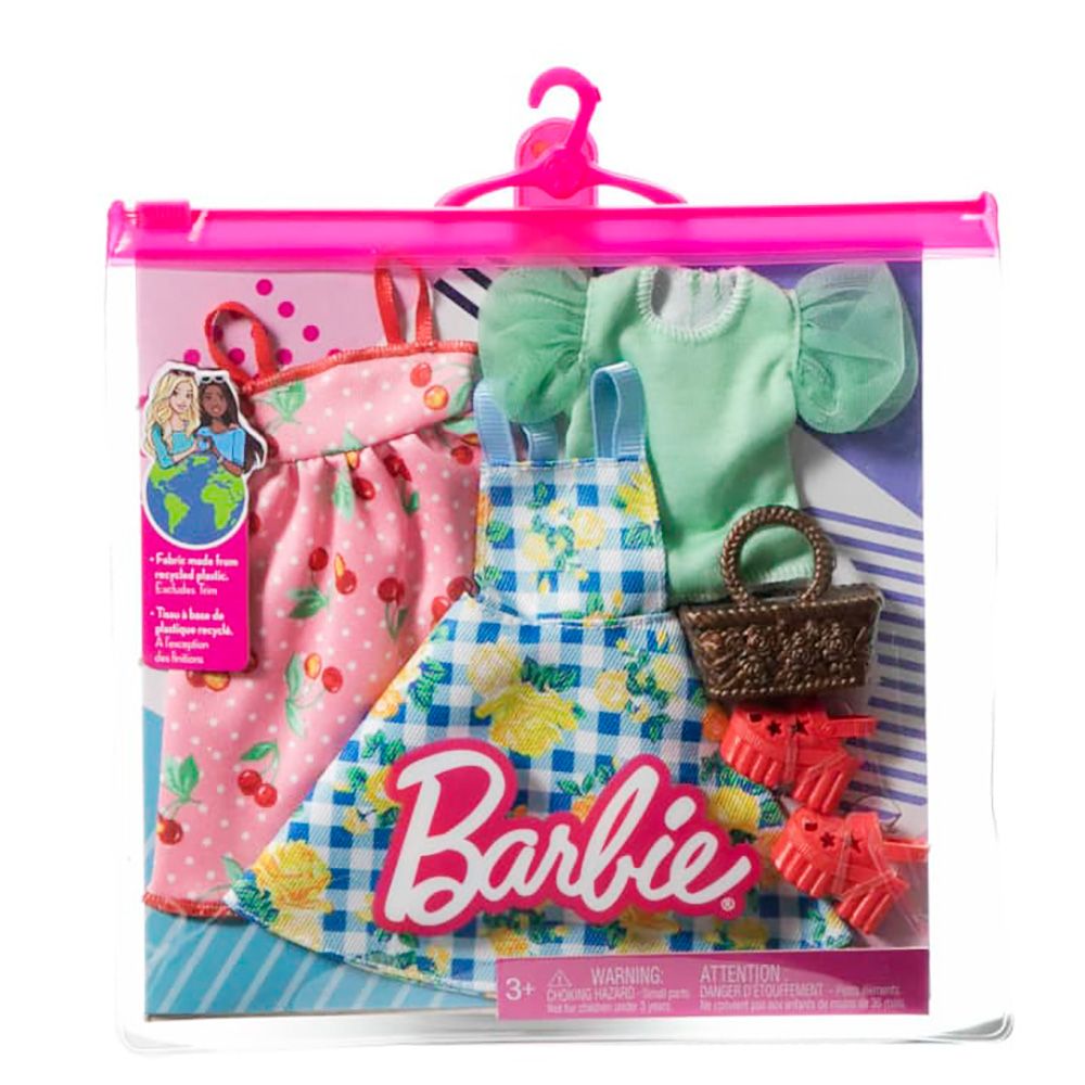Комплект дрехи и аксесоари за кукли, Barbie, HJT33