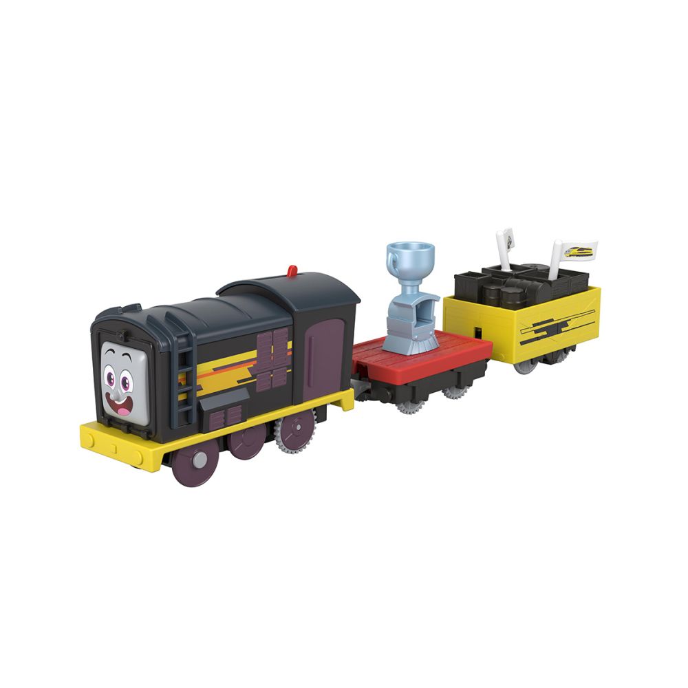 Моторизиран локомотив с 2 вагона, Thomas and Friends, Deliver the Win Diesel, HDY74