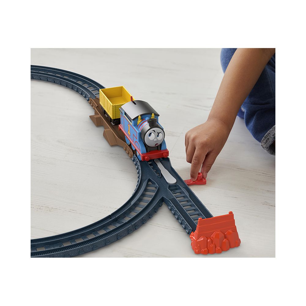 Комплект за игра, Моторизиран локомотив с вагон, Thomas and Friends, Cargo Drop, HGY79