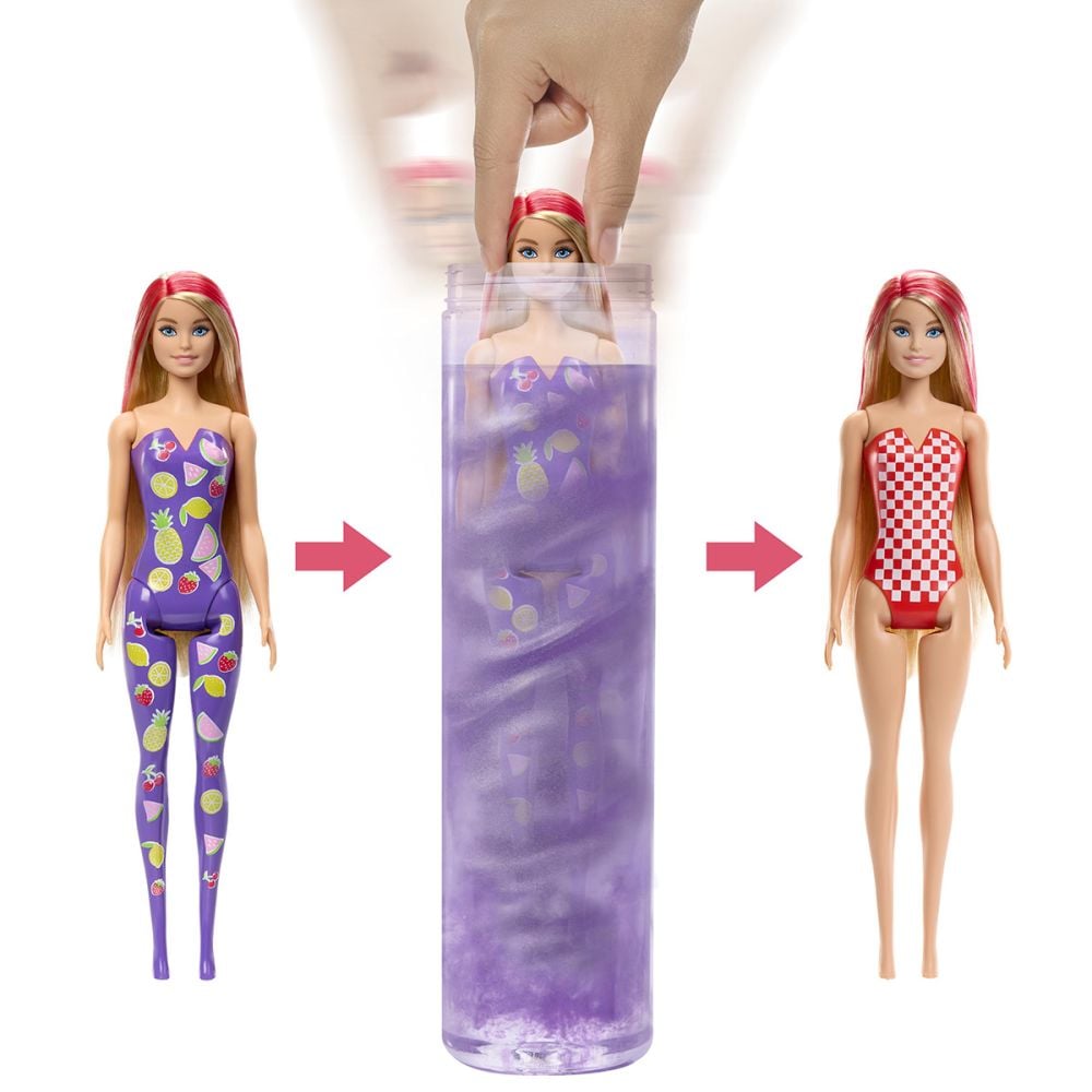 Кукла изненада, серия Sweet Fruit, Barbie, Color Reveal, HJX49