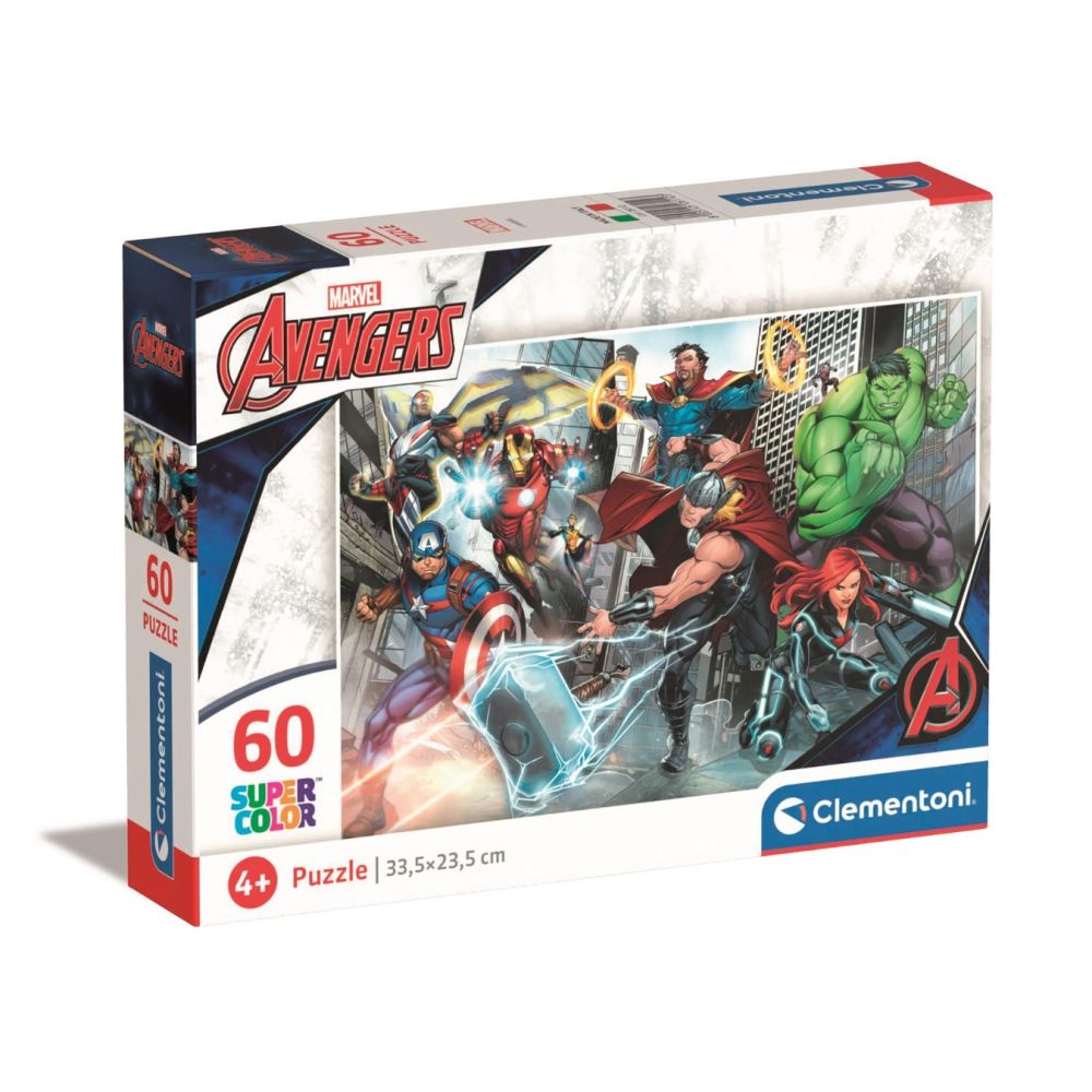 Пъзел Clementoni Marvel Avengers, 60 части