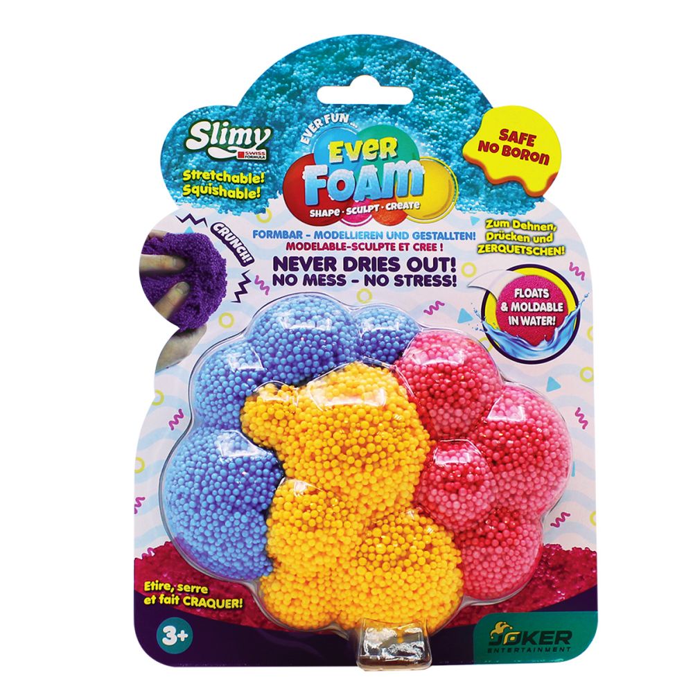 Слайм Ever Foam, Slimy, 3 Цвята Toyzz Shop