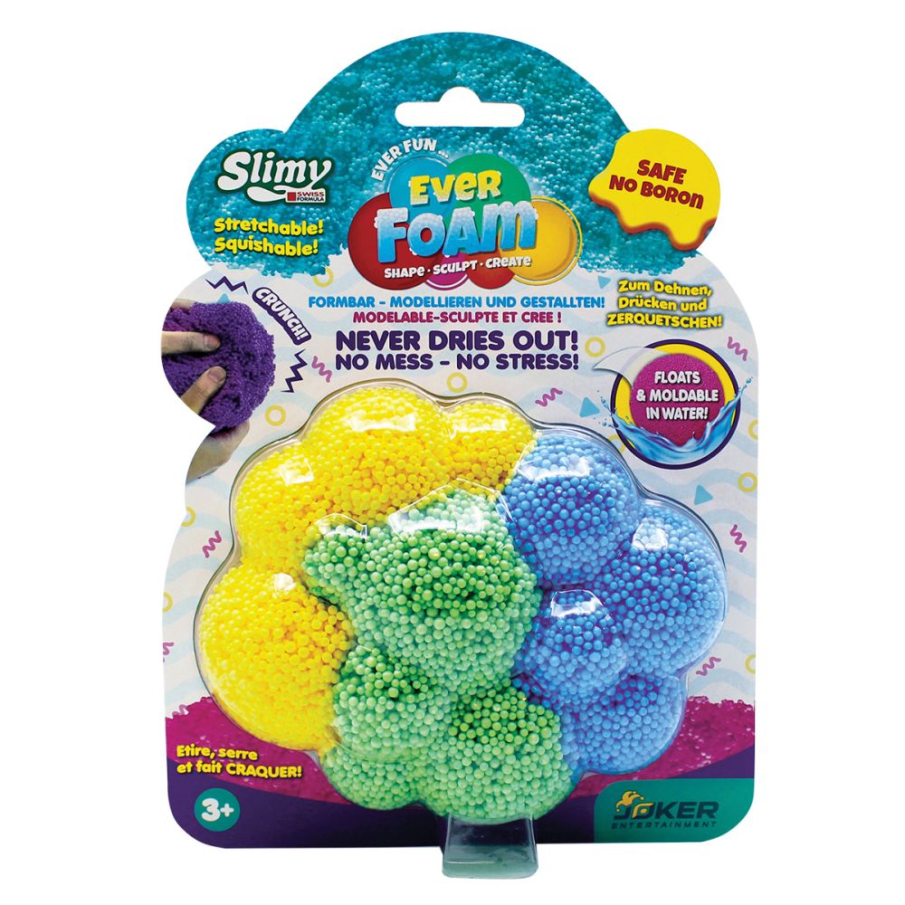 Слайм Ever Foam, Slimy, 3 Цвята Toyzz Shop