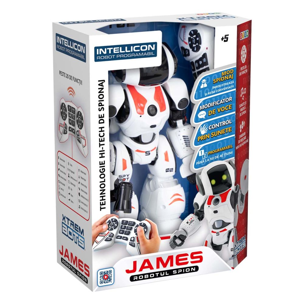 Интерактивен робот, Blue Rocket, James The Spy Bot
