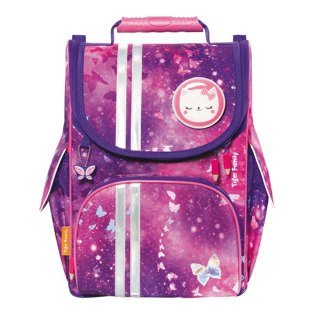 Необорудвана раница Herlitz Tiger Family Nature Quest, Glittery Night