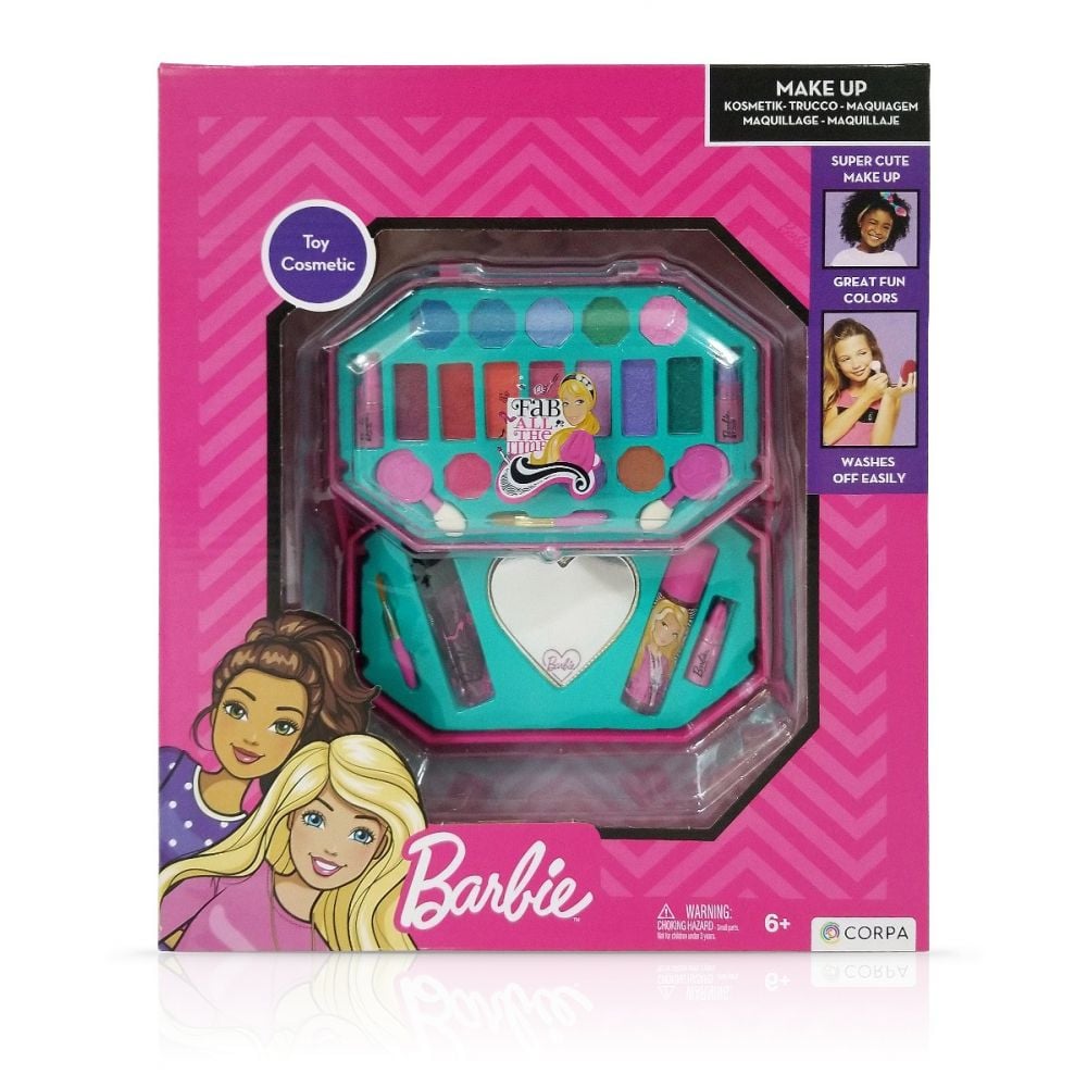 Комплект за грим, 2 нива, Barbie