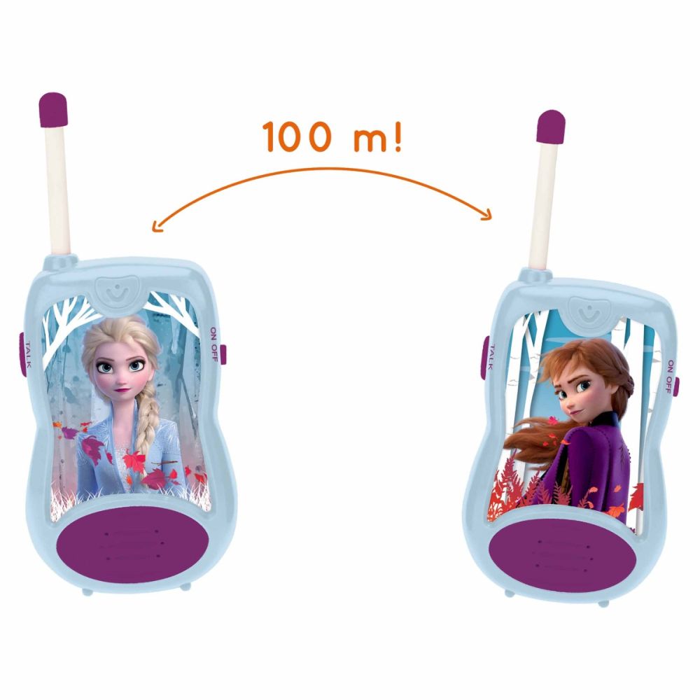Комплект Walkie Talkie с обхват 100 метра, Disney Frozen 2