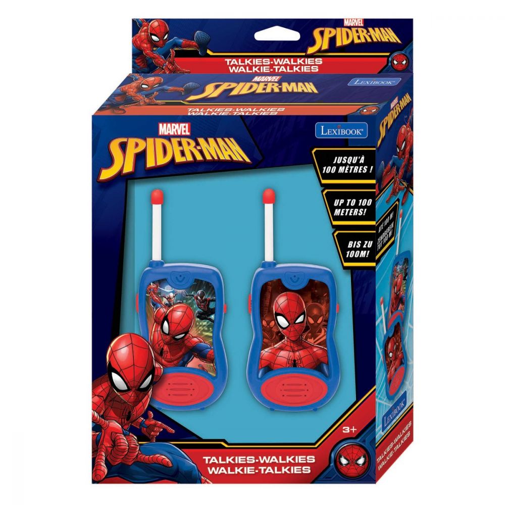 Комплект уоки токи с обхват 100 м, Spiderman