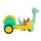 Комплект фигурка с динозавър, Dino Ranch, Кловър и Мин, Feature Vehicle, DNR0011