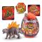 Фигурка на динозавър в яйце, Smashers, Mini Light Up Dino, Сив, 13 см