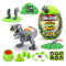 Фигурка динозавър в яйце, Smashers, Mega Dino Jurassic Light-Up, Сива, S1