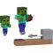Комплект за игра с фигурки, Minecraft, Redstone, Zombie Arrow Trap, JKK03