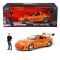 Комплект количка и фигурка, Jada, Fast And Furious, 1995 Toyota Supra 1:24