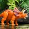 Интерактивна играчка Dinos Unleashed, Динозавър, Tрицератопс