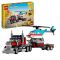 LEGO® Creator - Камион с платформа и хеликоптер (31146)