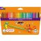 Комплект цветни флумастери Couleur Bic, P24