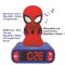 Дигитален будилник с нощна лампа, Lexibook, Spiderman