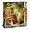 Интерактивна фигурка Динозавър, Lanard Toys, Jurassic Clash, Зелена