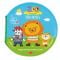 Бебешка играчка BamBam, Книжка за баня с животни от зоопарка
