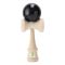 Дървена играчка за сръчност Kendama, Черна, 18 см