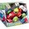 Състезателна кола Bburago Junior, Formula Fun Push And Glow, Червена