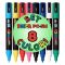 Комплект маркери Posca, UNI PC-5M, 1.8-2.5 мм, 8 цвята