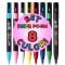 Комплект маркери Posca, UNI PC-3M, 0.9-1.3 мм, 8 цвята