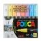 Комплект маркери Posca, UNI PC-1M, 0.7 мм, 8 пастелни цвята