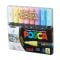 Комплект маркери Posca, UNI PC-1M, 0.7 мм, 8 пастелни цвята