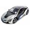 Кола с дистанционно Rastar BMW I8 1:14, Сив