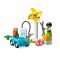 LEGO® DUPLO® Town - Вятърна турбина и електрическа кола (10985)