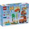 LEGO® Bluey - Пътуване до плажа със семейната кола на Блуи (11202)