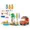 LEGO® Bluey - Пътуване до плажа със семейната кола на Блуи (11202)
