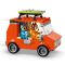 LEGO® Bluey - Пътуване до плажа със семейната кола на Блуи (11202)
