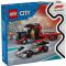 LEGO® City - Камион F1® за показване със състезателна кола Audi F1® (60493)