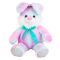 Плюшена играчка, Noriel, Многоцветно зайче 30 см