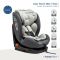 Столче за кола с isofix, Juju, Total 360 I-Size, Сиво