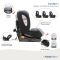 Столче за кола с isofix, Juju, Total 360 I-Size, Черно