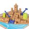 Комплект Kinetic sand - Замък от пясък, 1.4 кг