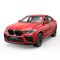 Количка с дистанционно, Rastar BMW X6 M, Червен 1:14