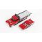 Количка Maisto, Chevrolet Bel Air с ремарке Alameda Trailer Red, 1:64
