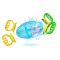 Водна играчка със 100 балона, Lanard Toys, Zipline Splasher