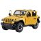 Автомобил с дистанционно управление Rastar Jeep Wrangler, RC, 1:14, Жълт