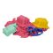 Пясък за моделиране, Crafy, Розов, 350 гр