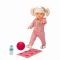 Кукла Тина в спортен тоалет, Dollz And More, Светло розово, 45см